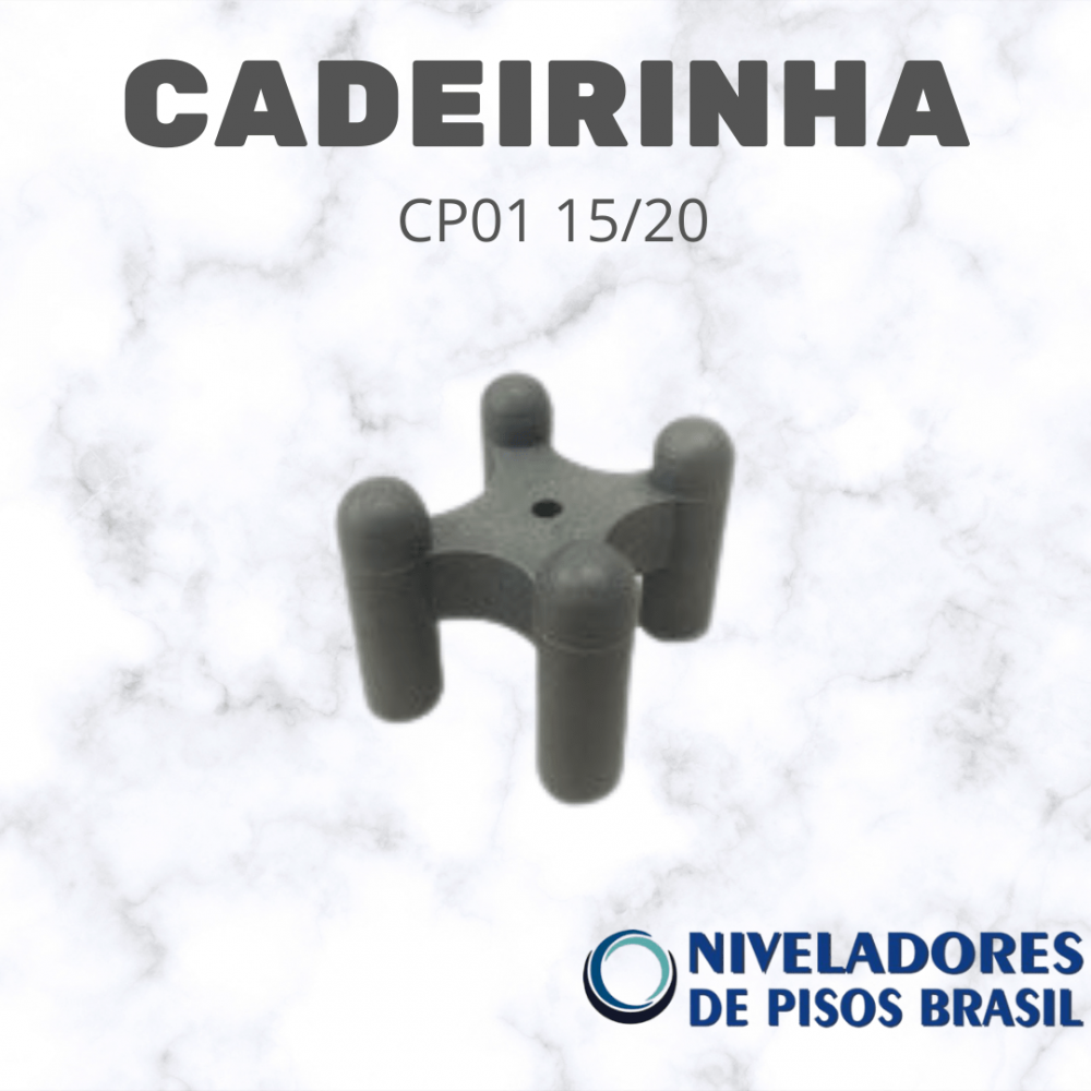 ESPAÇADOR CADEIRINHA CP01  15/20 mm C/300 Imagem 1